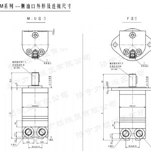 江南（中国）侧油口系列马达